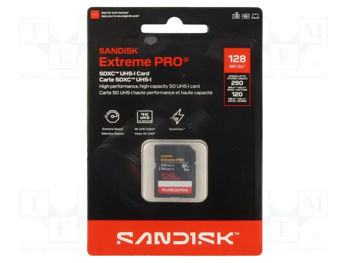 SanDisk Extreme PRO SDXC 128 GB UHS-I