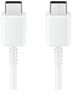 Samsung Cable USB tipo C a tipo C EP-DA705 Blanco 1m