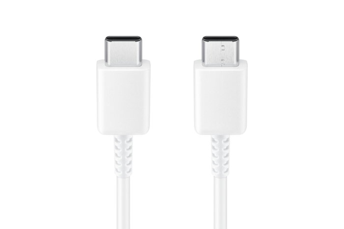 Samsung Cable USB tipo C a tipo C EP-DA705 Blanco 1m