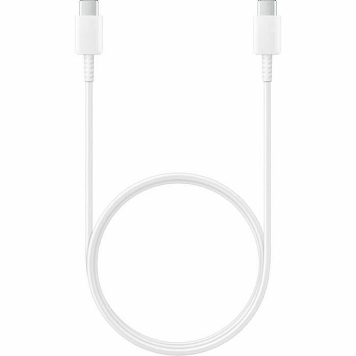 Samsung Cable USB tipo C a tipo C EP-DA705 Blanco 1m