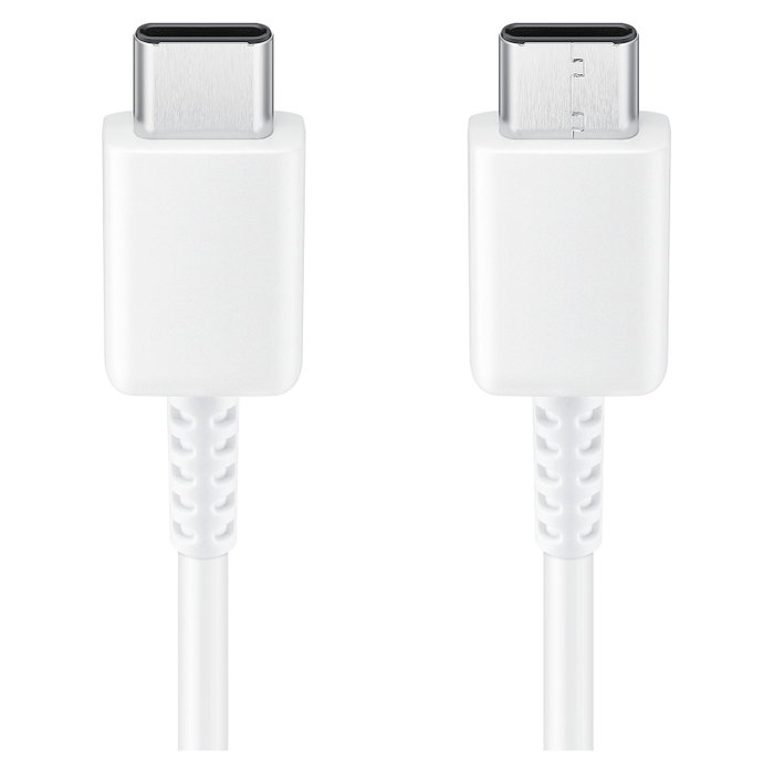 Samsung Cable USB tipo C a tipo C EP-DA705 Blanco 1m