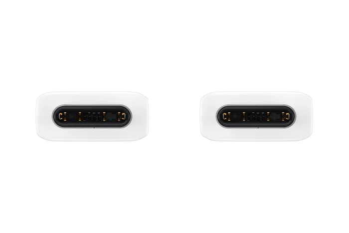 Samsung EP-DA705 Cable USB Tipo-C a Tipo-C Macho a Macho 1 m Blanco
