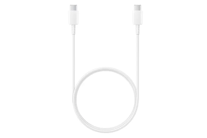 Samsung EP-DA705 Cable USB Tipo-C a Tipo-C Macho a Macho 1 m Blanco