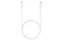 Samsung EP-DA705 Cable USB Tipo-C a Tipo-C Macho a Macho 1 m Blanco