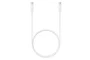 Samsung EP-DA705 Cable USB Tipo-C a Tipo-C Macho a Macho 1 m Blanco