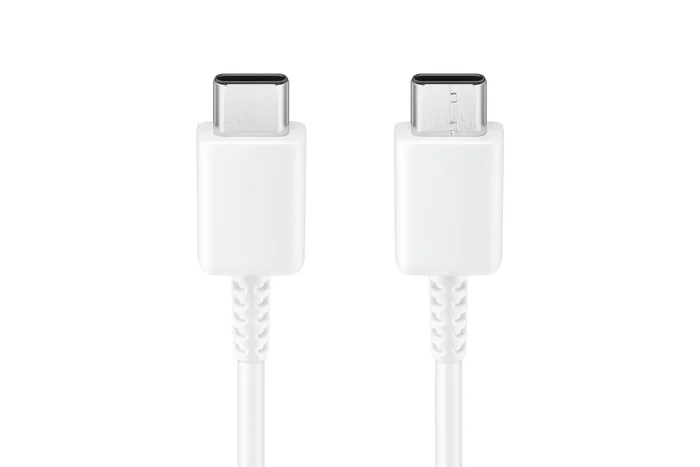 Samsung EP-DA705 Cable USB Tipo-C a Tipo-C Macho a Macho 1 m Blanco