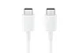 Samsung EP-DA705 Cable USB Tipo-C a Tipo-C Macho a Macho 1 m Blanco