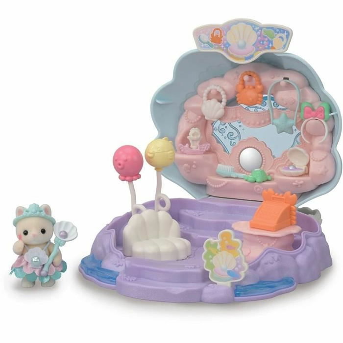 Sylvanian Families Boutique de las Sirenas con Accesorios y Asa Integrada