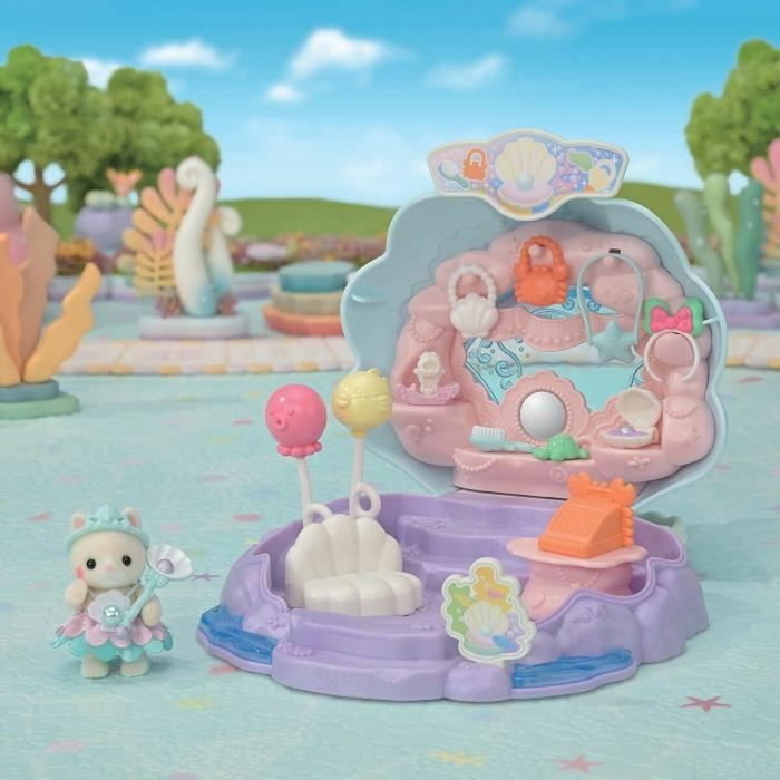 Sylvanian Families Boutique de las Sirenas con Accesorios y Asa Integrada