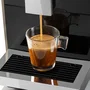 Haeger CM-AUT.012A Caffè Crema Cafetera Eléctrica Automática para Espresso, 19 Bar, 1.2 L, Molino Integrado 130 g, Pantalla Táctil, Función Vapor, Negro