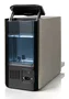 Haeger CM-AUT.012A Caffè Crema Cafetera Eléctrica Automática para Espresso, 19 Bar, 1.2 L, Molino Integrado 130 g, Pantalla Táctil, Función Vapor, Negro