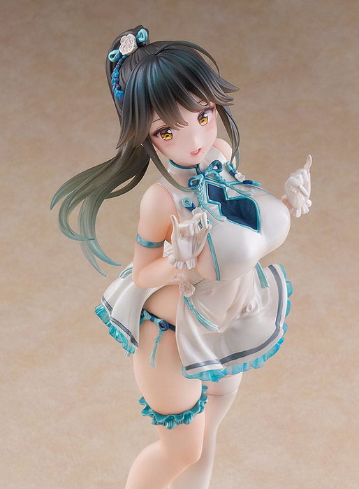 Avian Romance Pink Label 5 Estatua PVC 1/6 Ponytail Girl: Qipao 29 cm Avian Romance Pink Label 5 Estatua PVC 1/6 Ponytail Girl: Qipao 29 cm