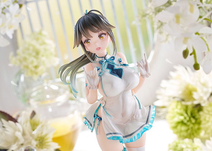 Avian Romance Pink Label 5 Estatua PVC 1/6 Ponytail Girl: Qipao 29 cm Avian Romance Pink Label 5 Estatua PVC 1/6 Ponytail Girl: Qipao 29 cm