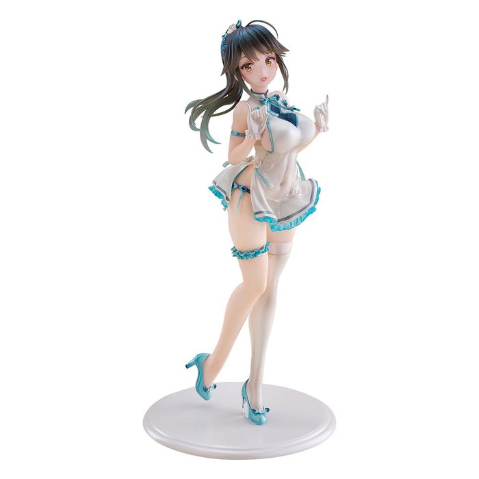 Avian Romance Pink Label 5 Estatua PVC 1/6 Ponytail Girl: Qipao 29 cm
