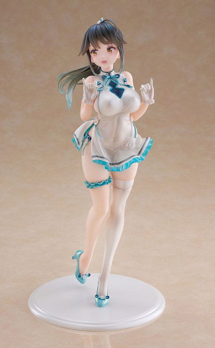 Avian Romance Pink Label 5 Estatua PVC 1/6 Ponytail Girl: Qipao 29 cm Avian Romance Pink Label 5 Estatua PVC 1/6 Ponytail Girl: Qipao 29 cm