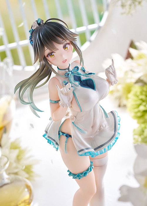 Avian Romance Pink Label 5 Estatua PVC 1/6 Ponytail Girl: Qipao 29 cm Avian Romance Pink Label 5 Estatua PVC 1/6 Ponytail Girl: Qipao 29 cm