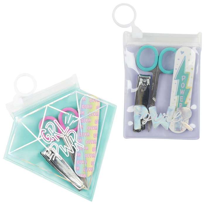 Cosmetic Club Set de Manicura de 3 Piezas