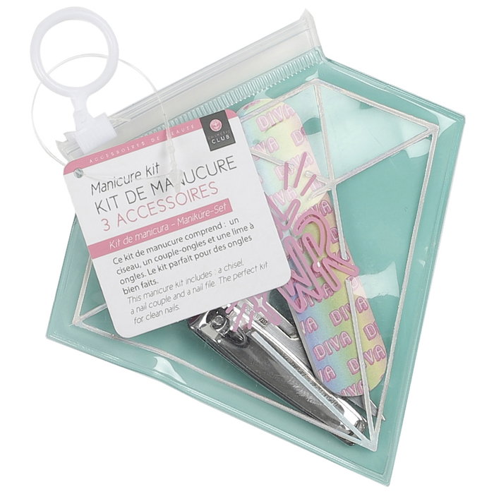 Cosmetic Club Set de Manicura de 3 Piezas
