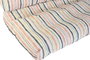 DKD Home Decor Cojin Suelo Terraza Y Jardin Multicolor 80 x 16 x 120 cm Resistente Agua Antimanchas Set 2