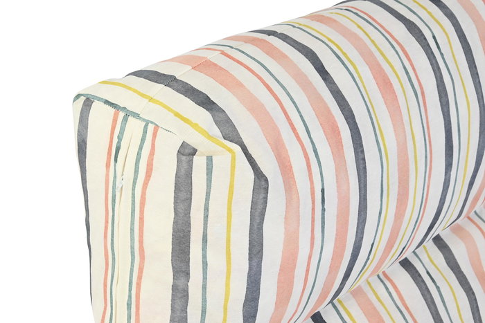 DKD Home Decor Cojin Suelo Terraza Y Jardin Multicolor 80 x 16 x 120 cm Resistente Agua Antimanchas Set 2