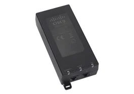 Cisco AIR-PWRINJ6= Adaptador e Inyector PoE Gigabit Ethernet 10/100/1000 Mbit/s IEEE 802.3at 25W Negro