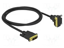 DELOCK Cable DVI - DVI Dual Link 1m Negro