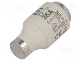 ETI POLAM Fusible de Cartucho Cerámico DIII 35A 500V