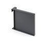 Emuca Kit de accesorios divisores para interior de cajones Vertex-Concept, ancho 600mm, Aluminio y Plástico, Gris antracita