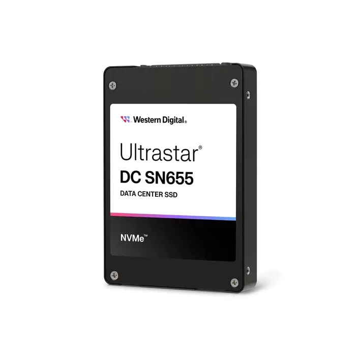 Western Digital Ultrastar DC SN655 15,4 TB U.3 PCI Express 4.0 NVMe Western Digital Ultrastar DC SN655 15,4 TB U.3 PCI Express 4.0 NVMe