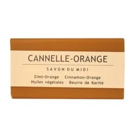SAVON DU MIDI Jabón en pastilla de canela y naranja