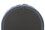 DKD Home Decor Espejo Metal Arcos Rugoso Azul 27x4x51 cm