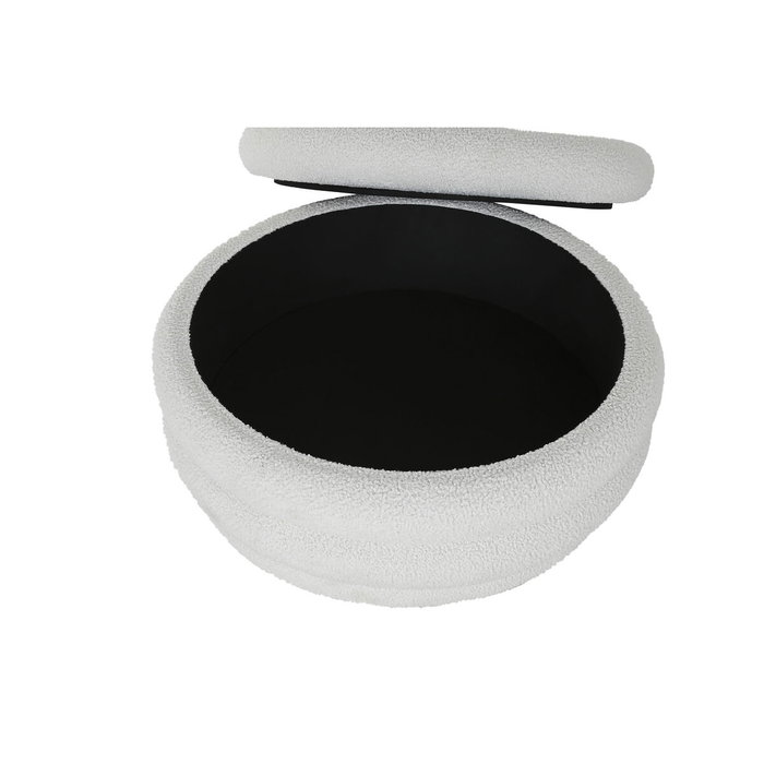DKD Home Decor Mesa de Centro Poliéster Blanca 79x79x38 cm DKD Home Decor Mesa de Centro Poliéster Blanca 79x79x38 cm