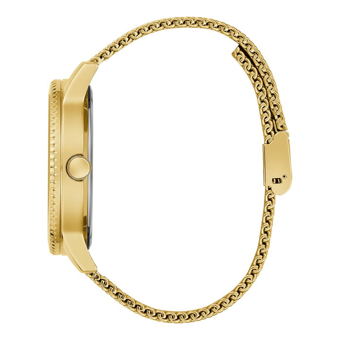 Guess GW0702G1 Reloj para Hombre Dorado con Esfera Negra