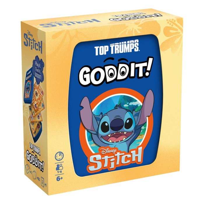 Winning Moves Lilo & Stitch Juego de cartas Top Trumps Goddit Edición Alemán Winning Moves Lilo & Stitch Juego de cartas Top Trumps Goddit Edición Alemán