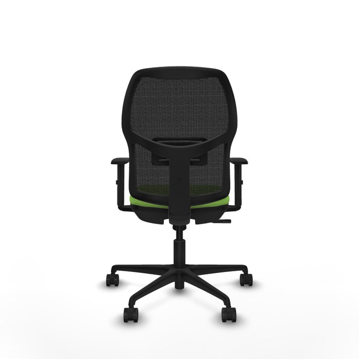PIQUERAS Y CRESPO Silla Alfera Pistacho y Negro con Mecanismo Sincro PIQUERAS Y CRESPO Silla Alfera Pistacho y Negro con Mecanismo Sincro