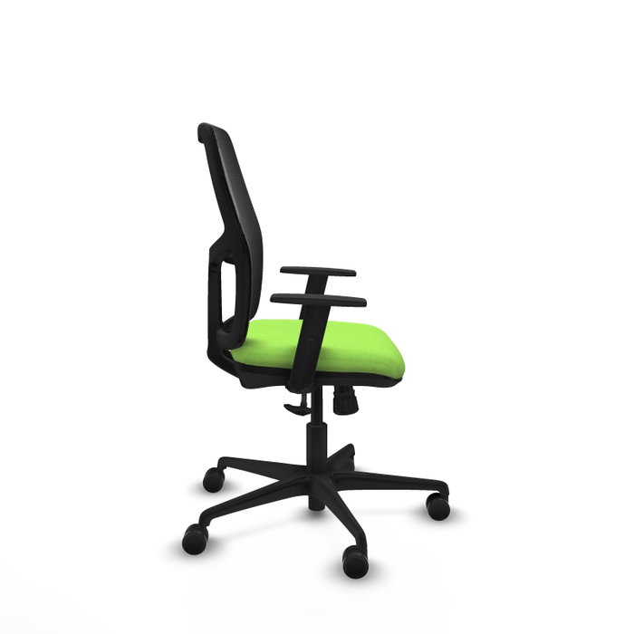 PIQUERAS Y CRESPO Silla Alfera Pistacho y Negro con Mecanismo Sincro PIQUERAS Y CRESPO Silla Alfera Pistacho y Negro con Mecanismo Sincro
