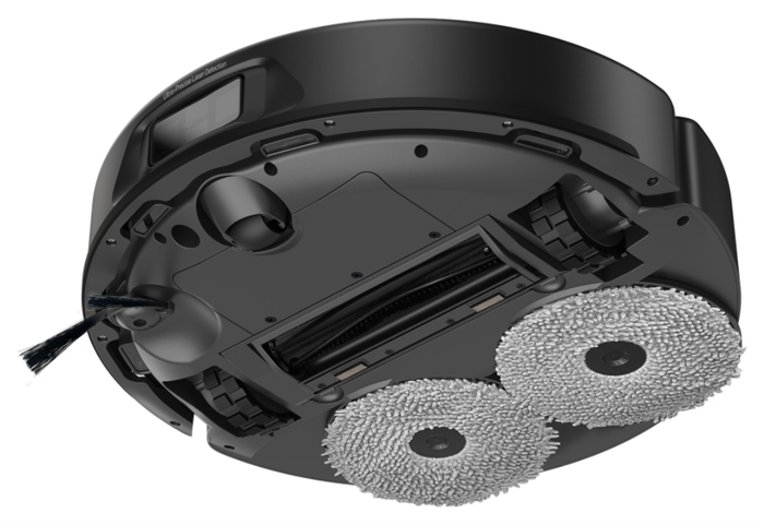TP-Link Tapo RV50 Pro Omni - Robot Aspirador y Fregador Inteligente Negro con Estación Base Autovaciado (3L), WiFi, Mapeo LIDAR, 15000 Pa, HEPA