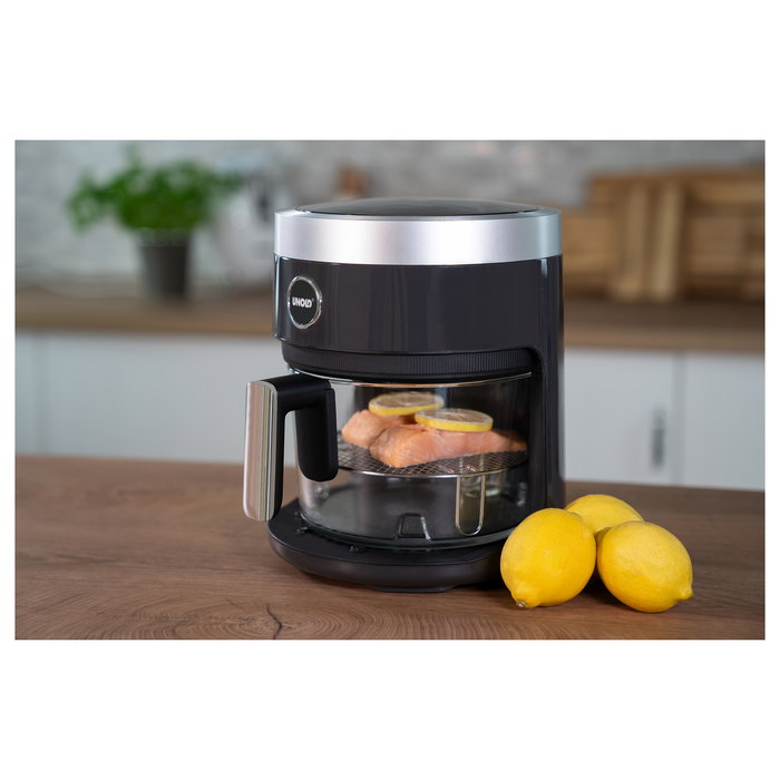 UNOLD 58695 Freidora de Aire Caliente de Cristal