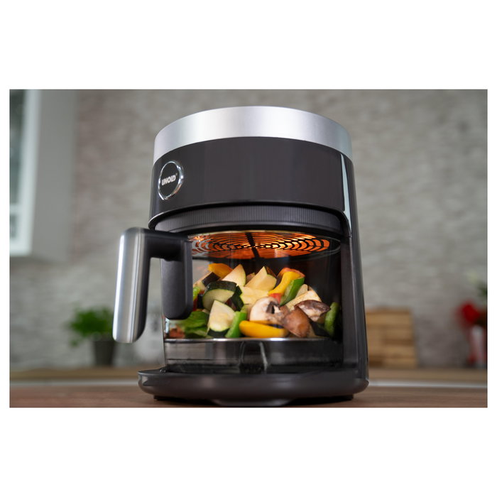 UNOLD 58695 Freidora de Aire Caliente de Cristal