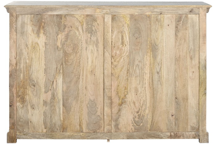 DKD Home Decor Comoda Romantico 6 Cajones Blanco Natural 150x40x100 cm DKD Home Decor Comoda Romantico 6 Cajones Blanco Natural 150x40x100 cm