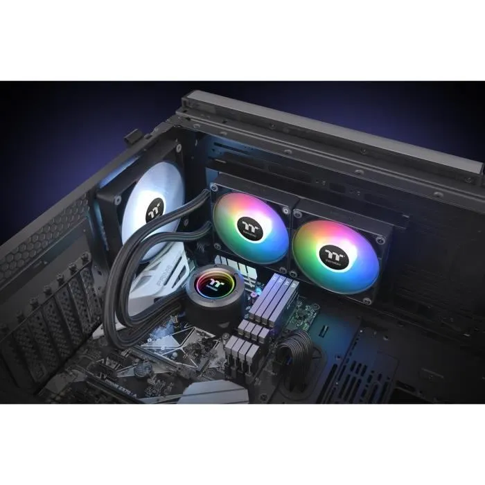 Thermaltake Water Cooling TH240 ARGB Sync V2 - CL-W361-PL12SW-A - Negro