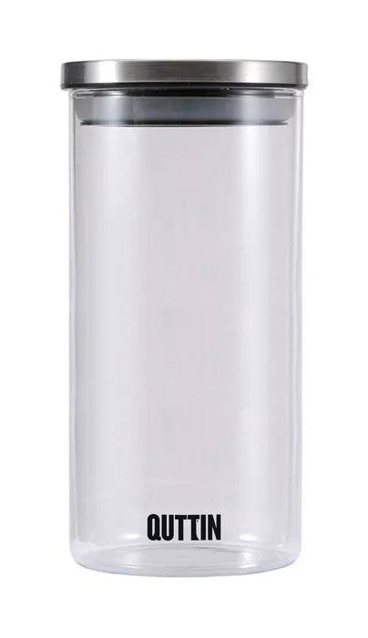 Quttin Tarro Borosilicato 10 cm x 21 cm (12 Unidades)