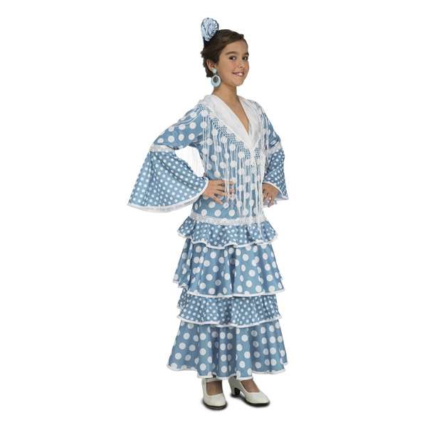 My Other Me Disfraz Flamenca Huelva Vestido Talla 3-4 Años para Niña