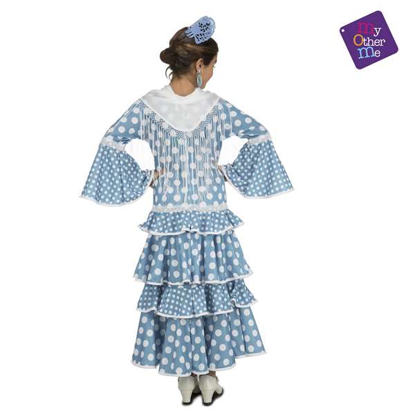 My Other Me Disfraz Flamenca Huelva Vestido Talla 3-4 Años para Niña