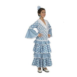 My Other Me Disfraz Flamenca Huelva Vestido Talla 3-4 años