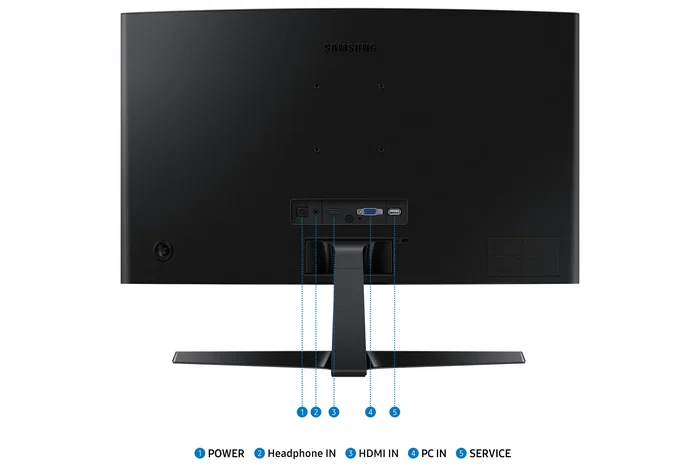 Samsung Monitor Curvo Essential S3 S24D366GAU 24 pulg Full HD 100Hz Negro Samsung Monitor Curvo Essential S3 S24D366GAU 24 pulg Full HD 100Hz Negro