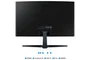 Samsung Monitor Curvo Essential S3 S24D366GAU 24 pulg Full HD 100Hz Negro