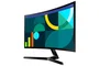 Samsung Monitor Curvo Essential S3 S24D366GAU 24 pulg Full HD 100Hz Negro