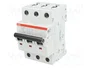 ABB S200M S203M-B10 Interruptor magnetotérmico 10A 3 polos