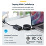 StarTech.com Adaptador de Alimentación USB-C con Cable USB-C de 1.5 m, Conector CA 110-240 V, 65 Vatios, Europa, Negro